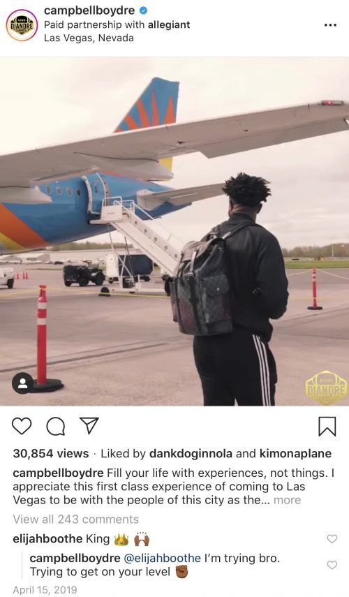 Allegiant-Air-Hospitality-Tourism-Digital-Social-Media-Influencer