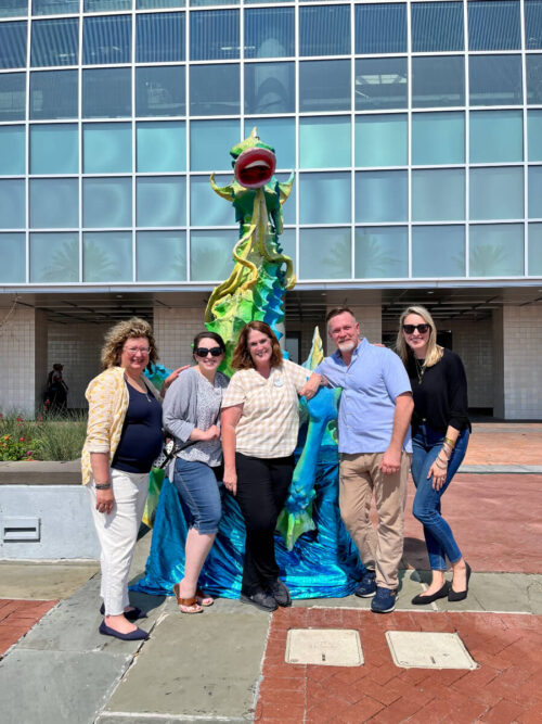 DEVENEY team outside Audubon Aquarium